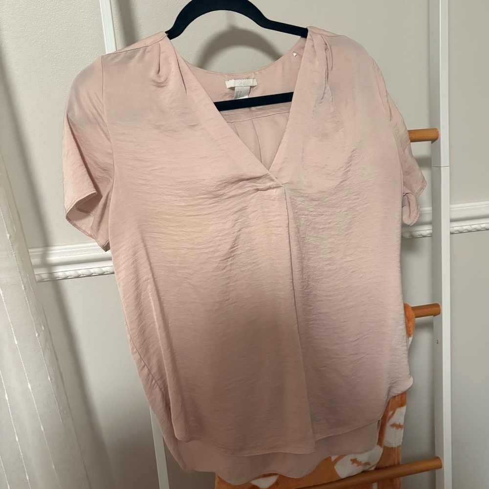 H&M silky blouse top